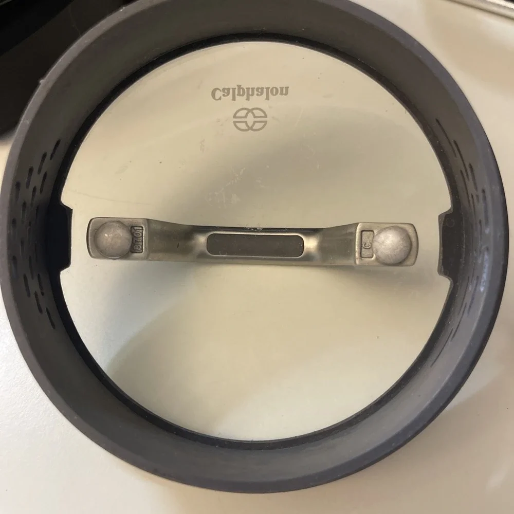 Calphalon Replacement Lid‎ Glass #8701 Silicone Strainer 6